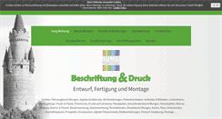 Desktop Screenshot of jung-werbung.de